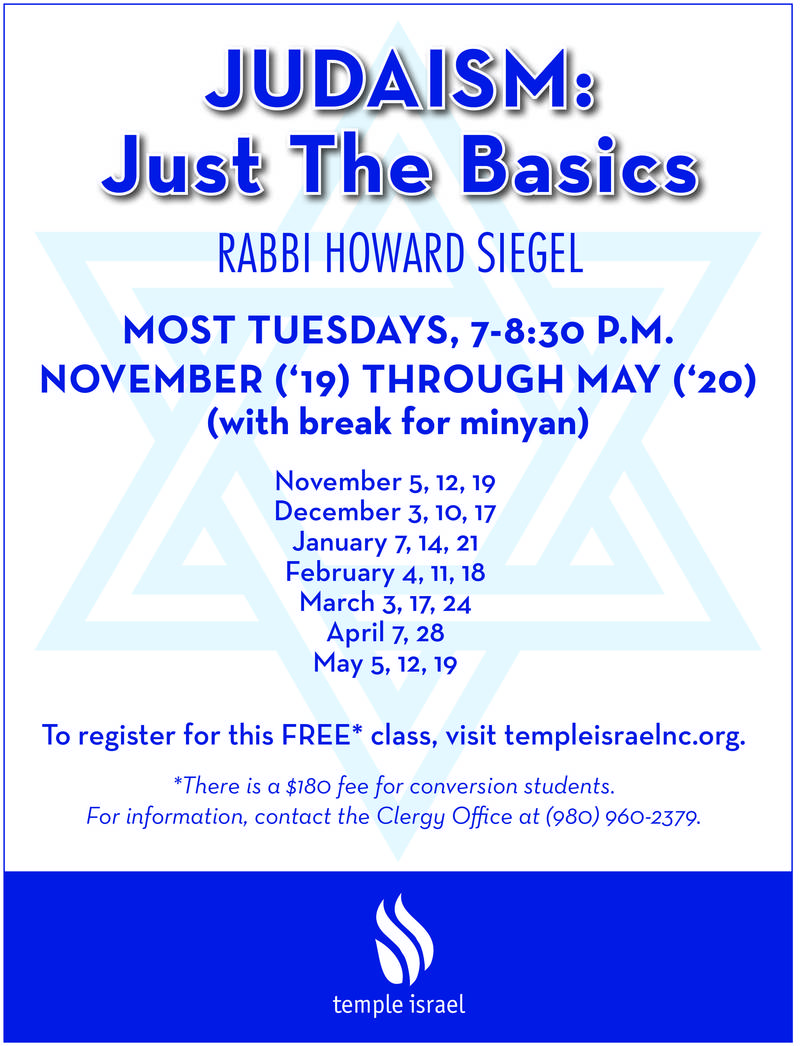 Banner Image for Judaism: Just The Basics